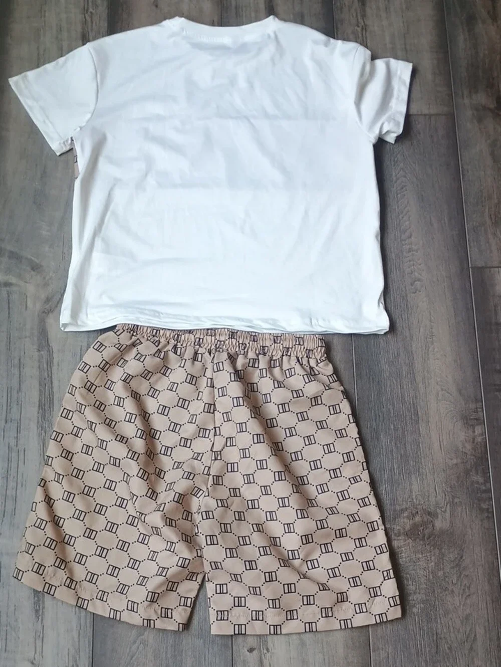 t shirt & shorts set comfortable kids